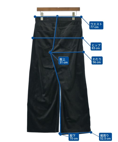 upper hights（アッパーハイツ）その他 黒 サイズ:24(S位) レディース/2200643411029