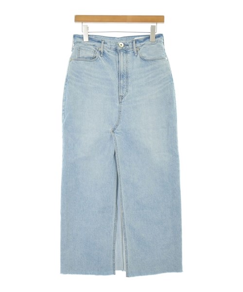 upper hights(アッパーハイツ)ロング・マキシ丈スカート 青 サイズ:25(S位)/2200652992014