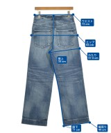 upper hights（アッパーハイツ）デニムパンツ 青 サイズ:26(M位) レディース/2200645928525