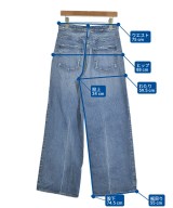 upper hights（アッパーハイツ）デニムパンツ 青 サイズ:26(M位) レディース/2200700348039