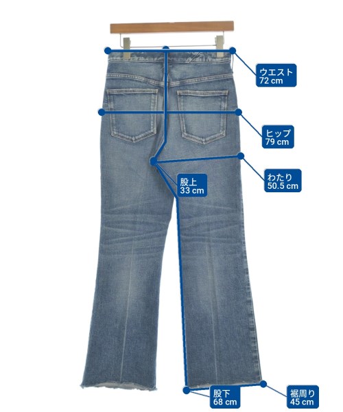 upper hights（アッパーハイツ）デニムパンツ 紺 サイズ:23(XS位) レディース/2200700830046