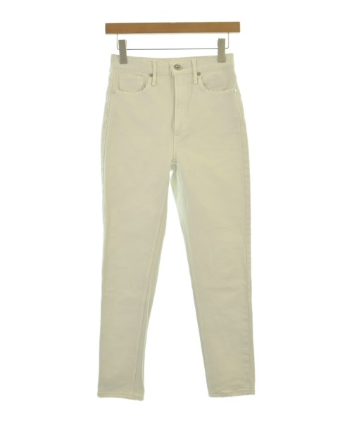 upper hights(アッパーハイツ)デニムパンツ 白 サイズ:22(XS位)/2200704564022