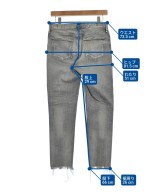 upper hights（アッパーハイツ）デニムパンツ グレー サイズ:24(S位) レディース/2200706086041