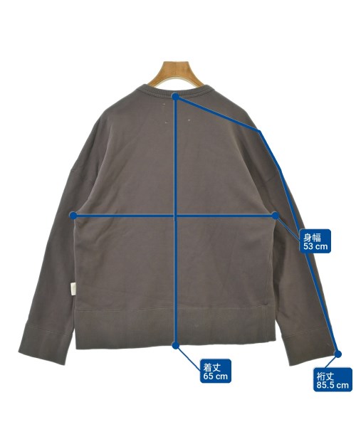 upper hights（アッパーハイツ）スウェット 茶 サイズ:1(S位) レディース/2200699799058
