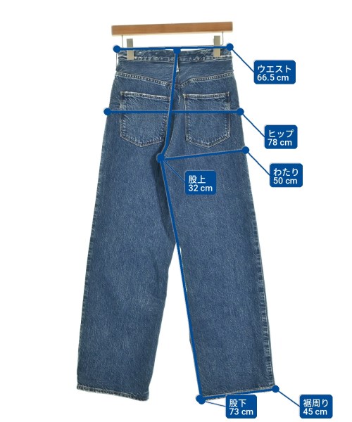 upper hights（アッパーハイツ）デニムパンツ 紺 サイズ:23(XS位) レディース/2200703459107