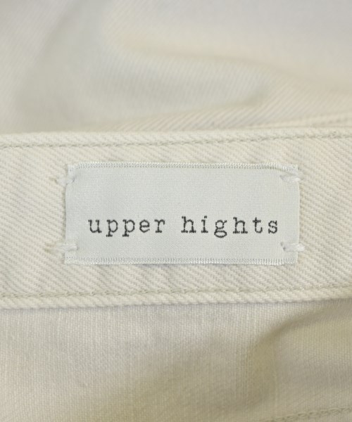 upper hights（アッパーハイツ）デニムパンツ 白 サイズ:25(S位) レディース/2200705120029