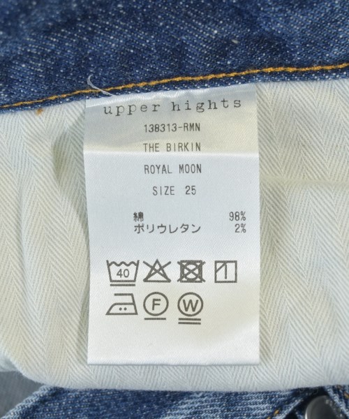 upper hights（アッパーハイツ）デニムパンツ 紺 サイズ:25(S位) レディース/2200705120036