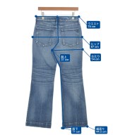 upper hights（アッパーハイツ）デニムパンツ 紺 サイズ:25(S位) レディース/2200705120036