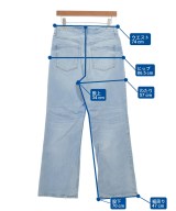 upper hights（アッパーハイツ）デニムパンツ 青 サイズ:25(S位) レディース/2200705120050