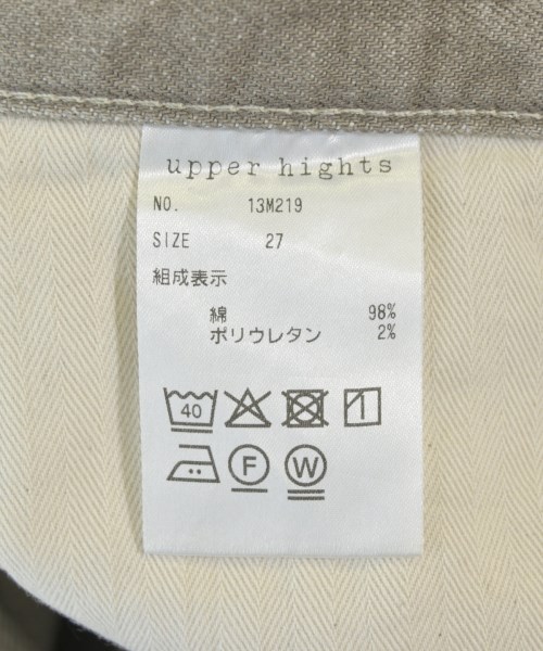 upper hights（アッパーハイツ）デニムパンツ グレー サイズ:27(M位) レディース/2200706440065