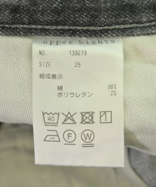 upper hights（アッパーハイツ）デニムパンツ グレー サイズ:25(S位) レディース/2200705124324