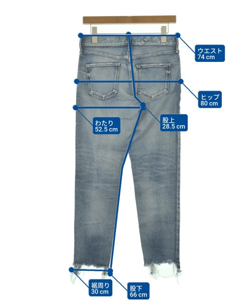 upper hights（アッパーハイツ）デニムパンツ 紺 サイズ:24(S位) レディース/2200705124331