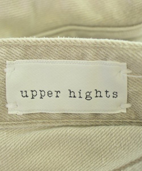 upper hights（アッパーハイツ）デニムパンツ ベージュ サイズ:26(M位) レディース/2200705124348