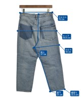 upper hights（アッパーハイツ）デニムパンツ 青 サイズ:22(XS位) レディース/2200709668114
