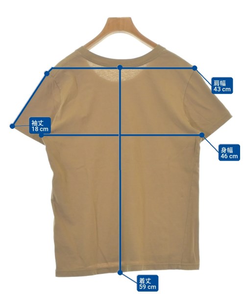 upper hights（アッパーハイツ）Tシャツ・カットソー ベージュ サイズ:1(S位) レディース/2200710008077