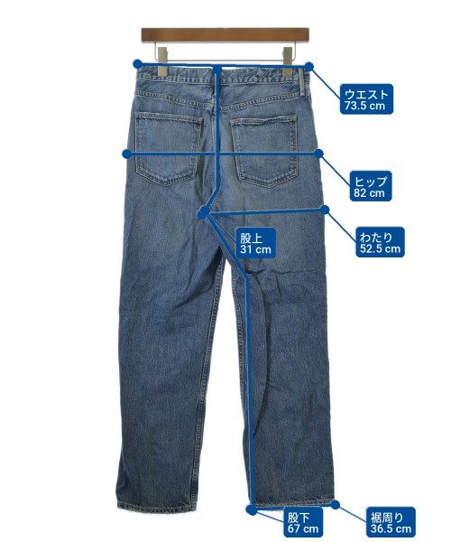 upper hights（アッパーハイツ）デニムパンツ 青 サイズ:25(S位) レディース/2200710134011