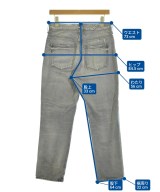 upper hights（アッパーハイツ）デニムパンツ グレー サイズ:26(M位) レディース/2200657998011