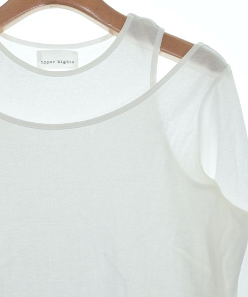 upper hights（アッパーハイツ）Tシャツ・カットソー 白 サイズ:1(S位) レディース/2200660589053