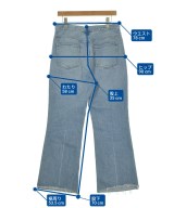upper hights（アッパーハイツ）デニムパンツ 青 サイズ:26(M位) レディース/2200666686015