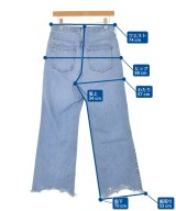 upper hights（アッパーハイツ）デニムパンツ 青 サイズ:26(M位) レディース/2200666686022