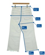 upper hights（アッパーハイツ）デニムパンツ 青 サイズ:27(M位) レディース/2200666686046