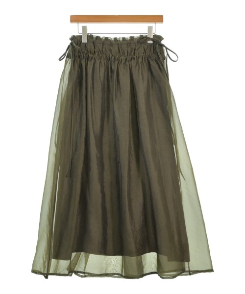 upper hights(アッパーハイツ)ロング・マキシ丈スカート カーキ サイズ:1(S位)/2200662922063