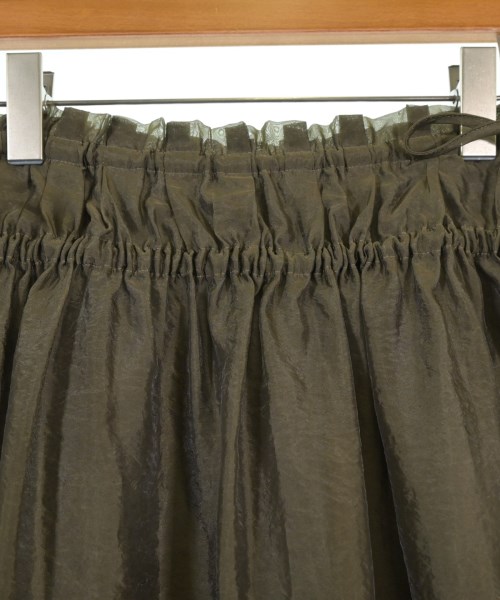 upper hights（アッパーハイツ）ロング・マキシ丈スカート カーキ サイズ:1(S位) レディース/2200662922063
