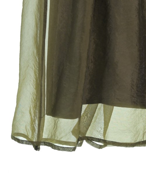 upper hights（アッパーハイツ）ロング・マキシ丈スカート カーキ サイズ:1(S位) レディース/2200662922063