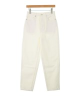 upper hights（アッパーハイツ）デニムパンツ 白 サイズ:24(S位) レディース/2200667703100