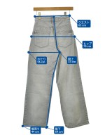 upper hights（アッパーハイツ）デニムパンツ グレー サイズ:22(XS位) レディース/2200668045018