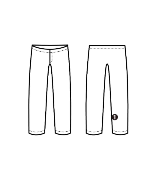 upper hights（アッパーハイツ）カーゴパンツ カーキ サイズ:23(XS位) レディース/2200669329117