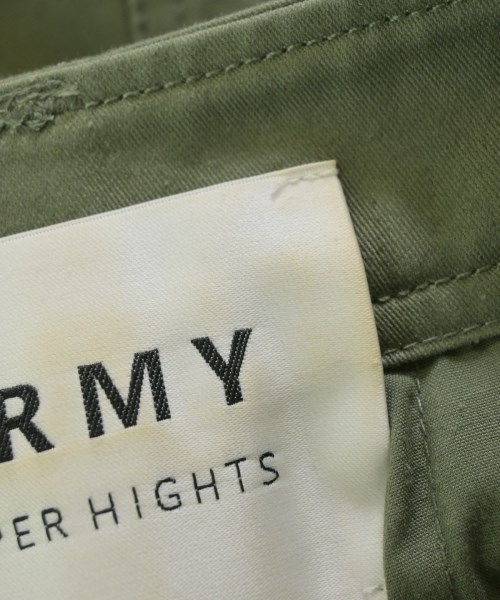 upper hights（アッパーハイツ）カーゴパンツ カーキ サイズ:23(XS位) レディース/2200669329117