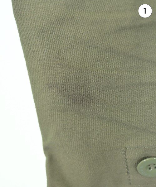 upper hights（アッパーハイツ）カーゴパンツ カーキ サイズ:23(XS位) レディース/2200669329117