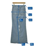 upper hights（アッパーハイツ）デニムパンツ 青 サイズ:24(S位) レディース/2200671560027