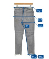 upper hights（アッパーハイツ）デニムパンツ グレー サイズ:24(S位) レディース/2200671733087