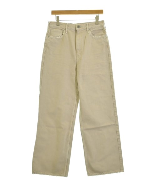 upper hights(アッパーハイツ)デニムパンツ ベージュ サイズ:27(M位)/2200666930033