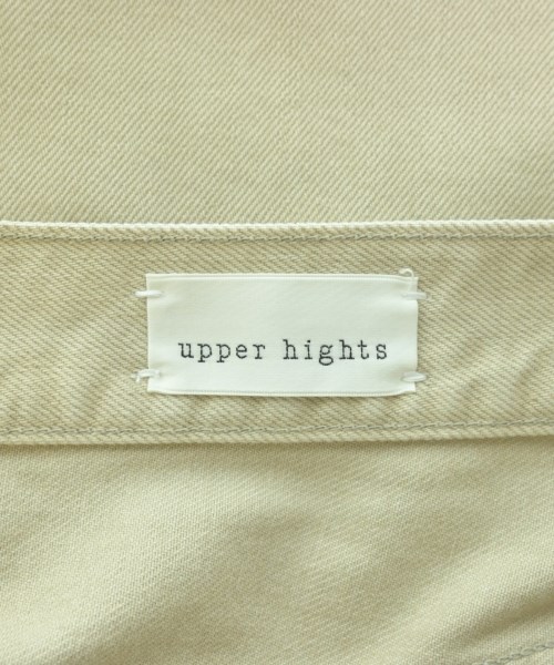upper hights（アッパーハイツ）デニムパンツ ベージュ サイズ:27(M位) レディース/2200666930033