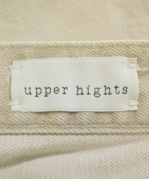 upper hights（アッパーハイツ）デニムパンツ ベージュ サイズ:25(S位) レディース/2200724508013