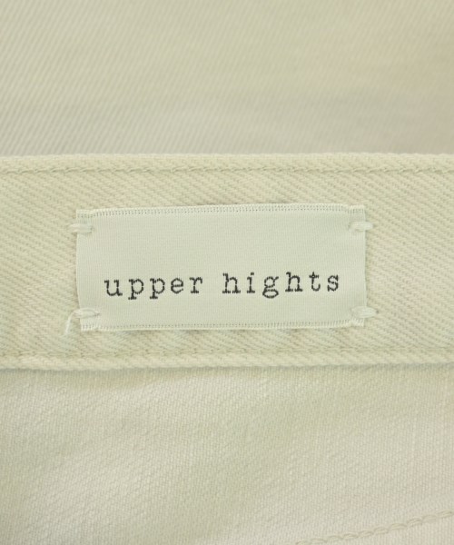 upper hights（アッパーハイツ）デニムパンツ 白 サイズ:21(XS位) レディース/2200731642038