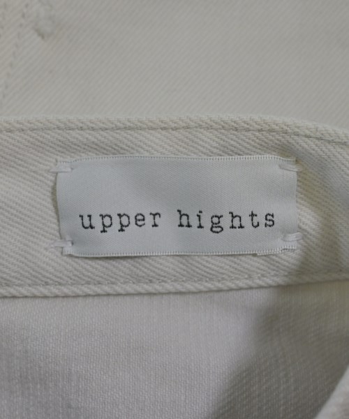 upper hights（アッパーハイツ）デニムパンツ 白 サイズ:23(XS位) レディース/2200732129040