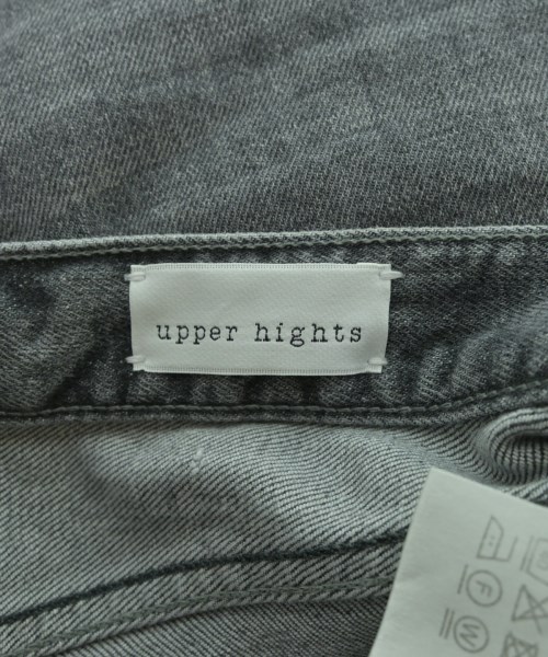 upper hights（アッパーハイツ）デニムパンツ 黒 サイズ:25(S位) レディース/2200725314040