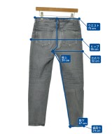 upper hights（アッパーハイツ）デニムパンツ 黒 サイズ:25(S位) レディース/2200725314040