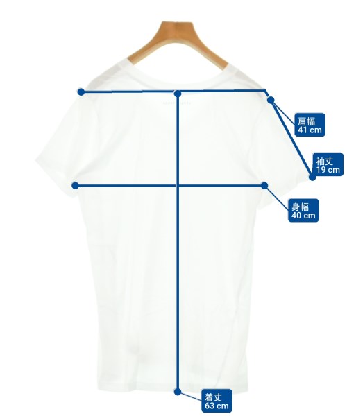 upper hights（アッパーハイツ）Tシャツ・カットソー 白 サイズ:1(S位) レディース/2200734411068