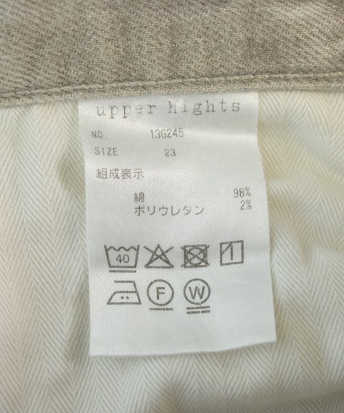 upper hights（アッパーハイツ）デニムパンツ グレー サイズ:23(XS位) レディース/2200730716037