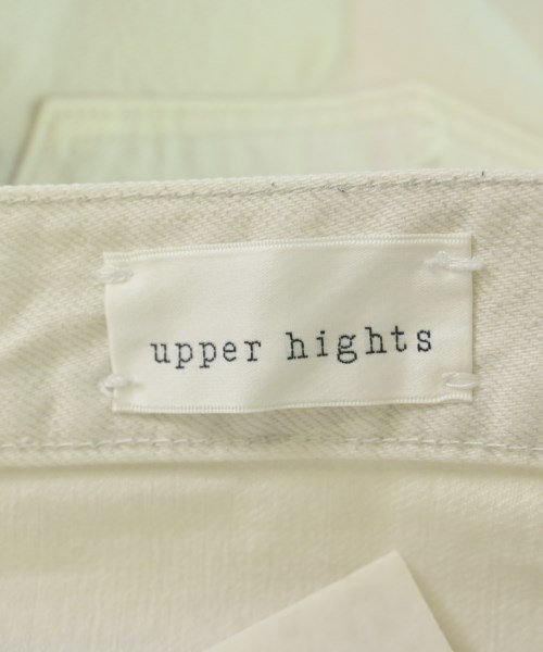 upper hights（アッパーハイツ）デニムパンツ 白 サイズ:24(S位) レディース/2200735749047