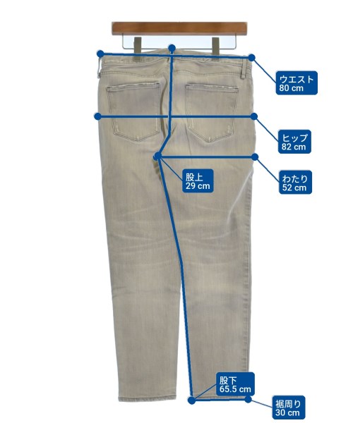 upper hights（アッパーハイツ）デニムパンツ グレー サイズ:27(M位) レディース/2200728189034