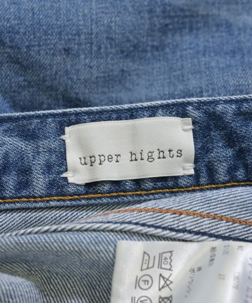 upper hights（アッパーハイツ）デニムパンツ 青 サイズ:27(M位) レディース/2200728189041