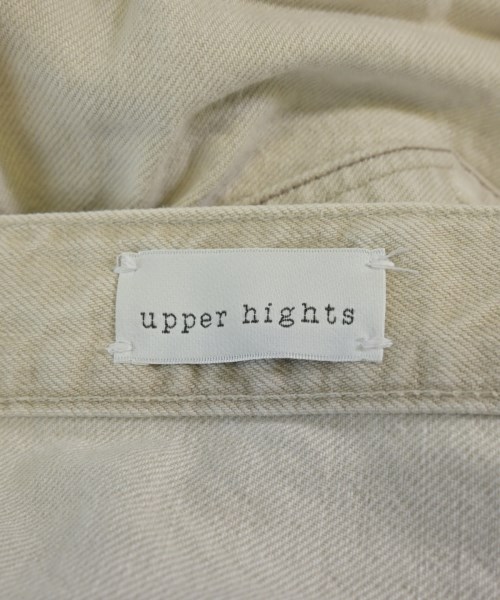 upper hights（アッパーハイツ）デニムパンツ ベージュ サイズ:23(XS位) レディース/2200714751139