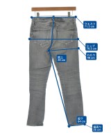 upper hights（アッパーハイツ）デニムパンツ グレー サイズ:22(XXS位) レディース/2200719770289