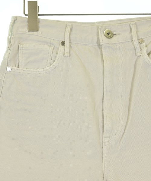 upper hights（アッパーハイツ）デニムパンツ 白 サイズ:24(S位) レディース/2200722926031